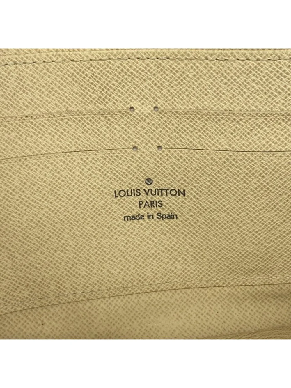 Louis Vuitton Wallet Damier Azur Zippy White